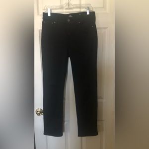 Black jeans never worn, straight leg